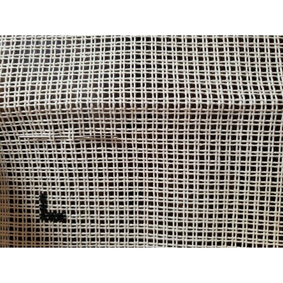 Vintage Latch Hook Rug Kit Dog Puppy Lying Down Brown 40x40cm Incomplete - Picture 5 of 13